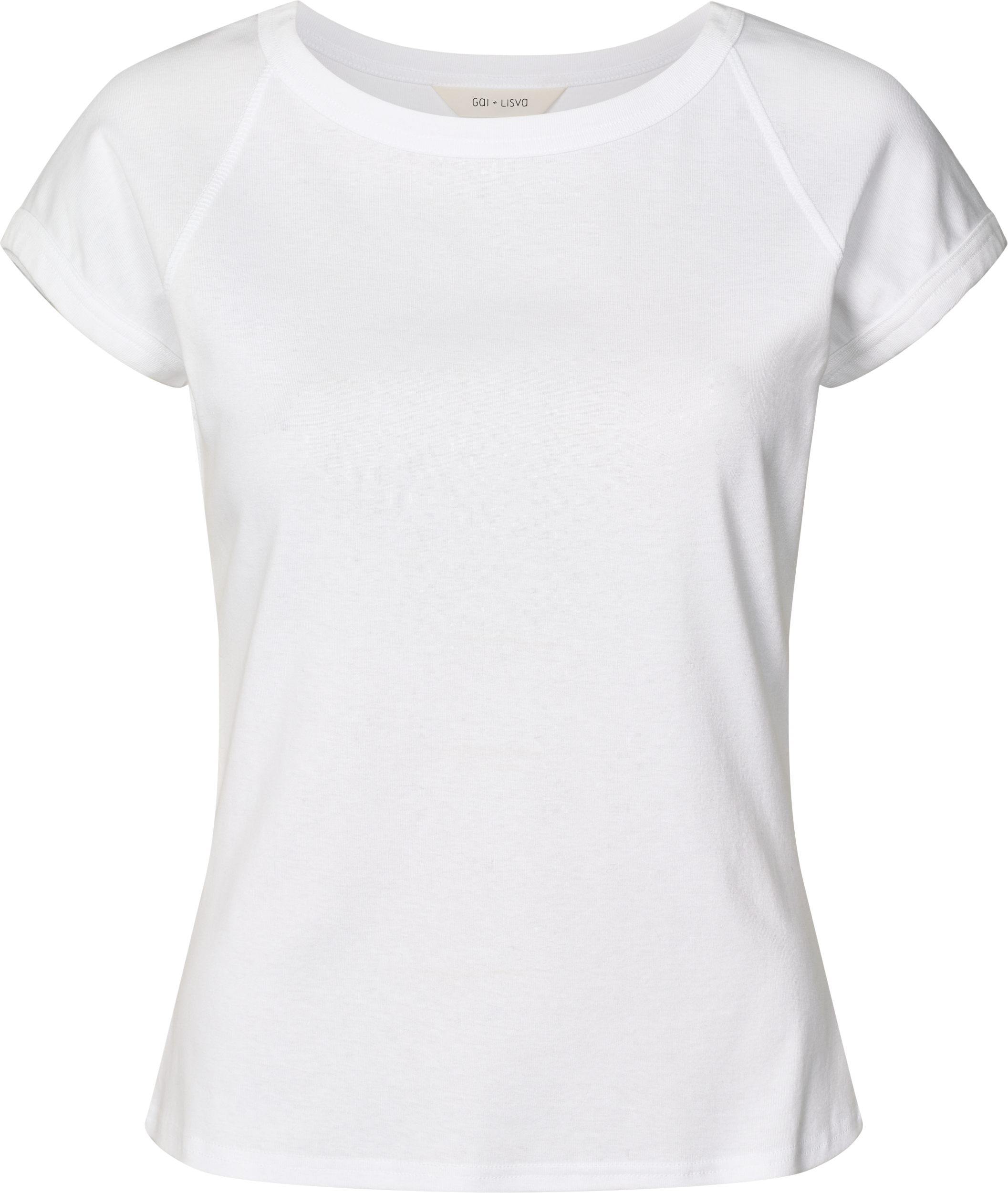 Malou Cotton Rib t-shirt - hvid