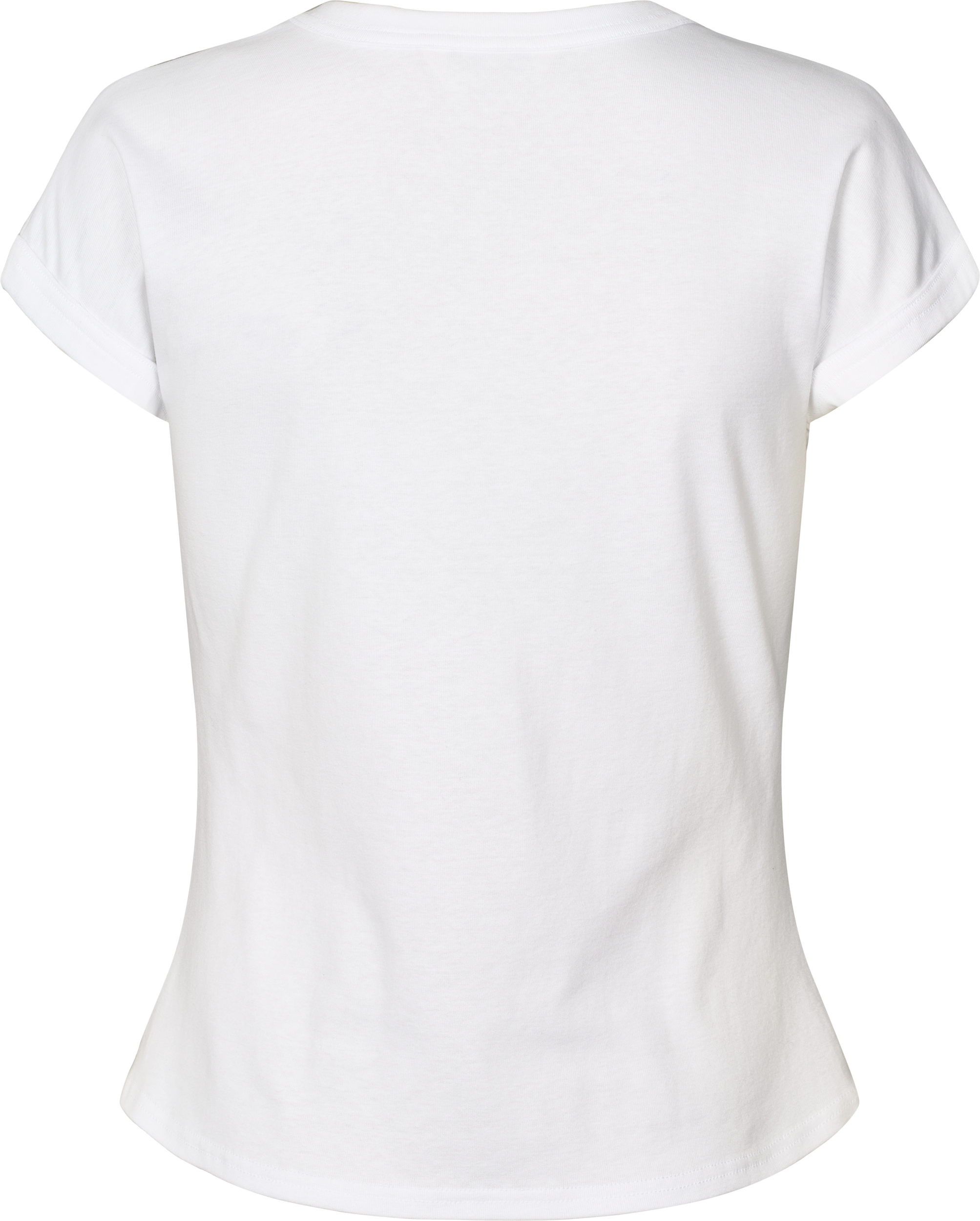 Malou Cotton Rib t-shirt - hvid