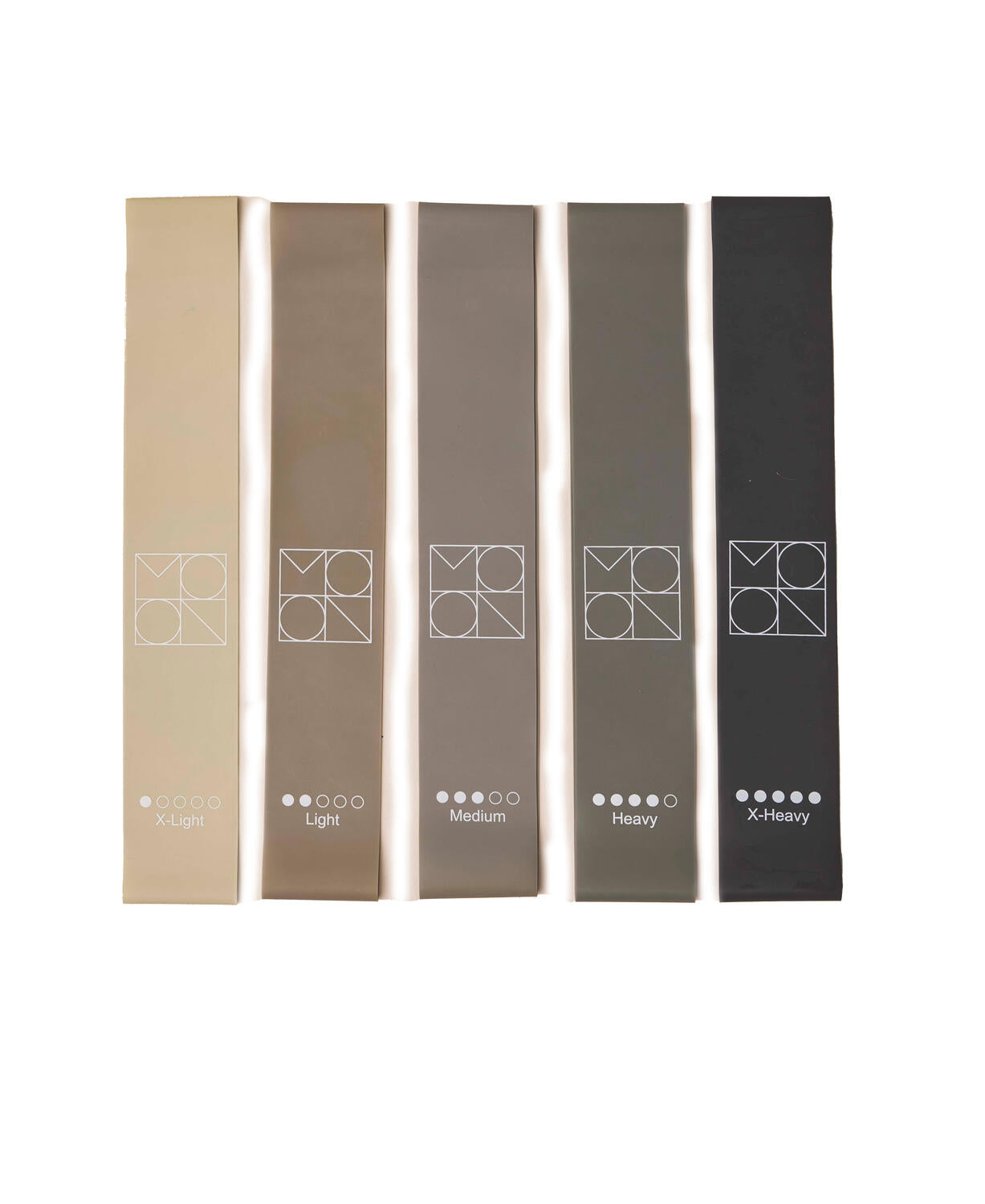 Modstandsbånd, 5 stk - Moon Stone