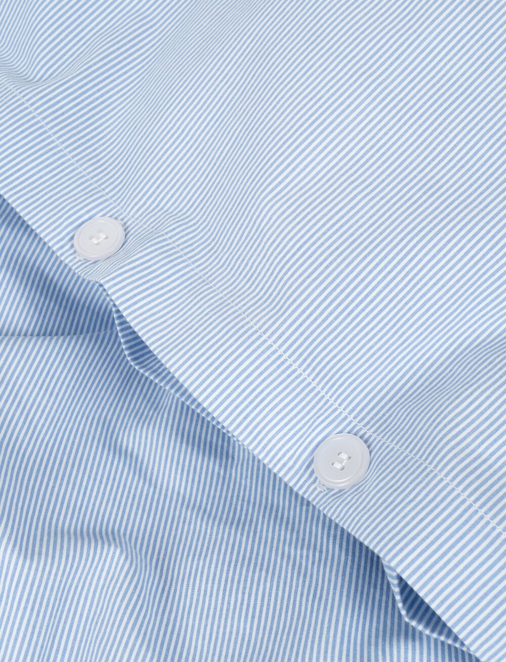 Stribet sengetøj - Milk Stripe