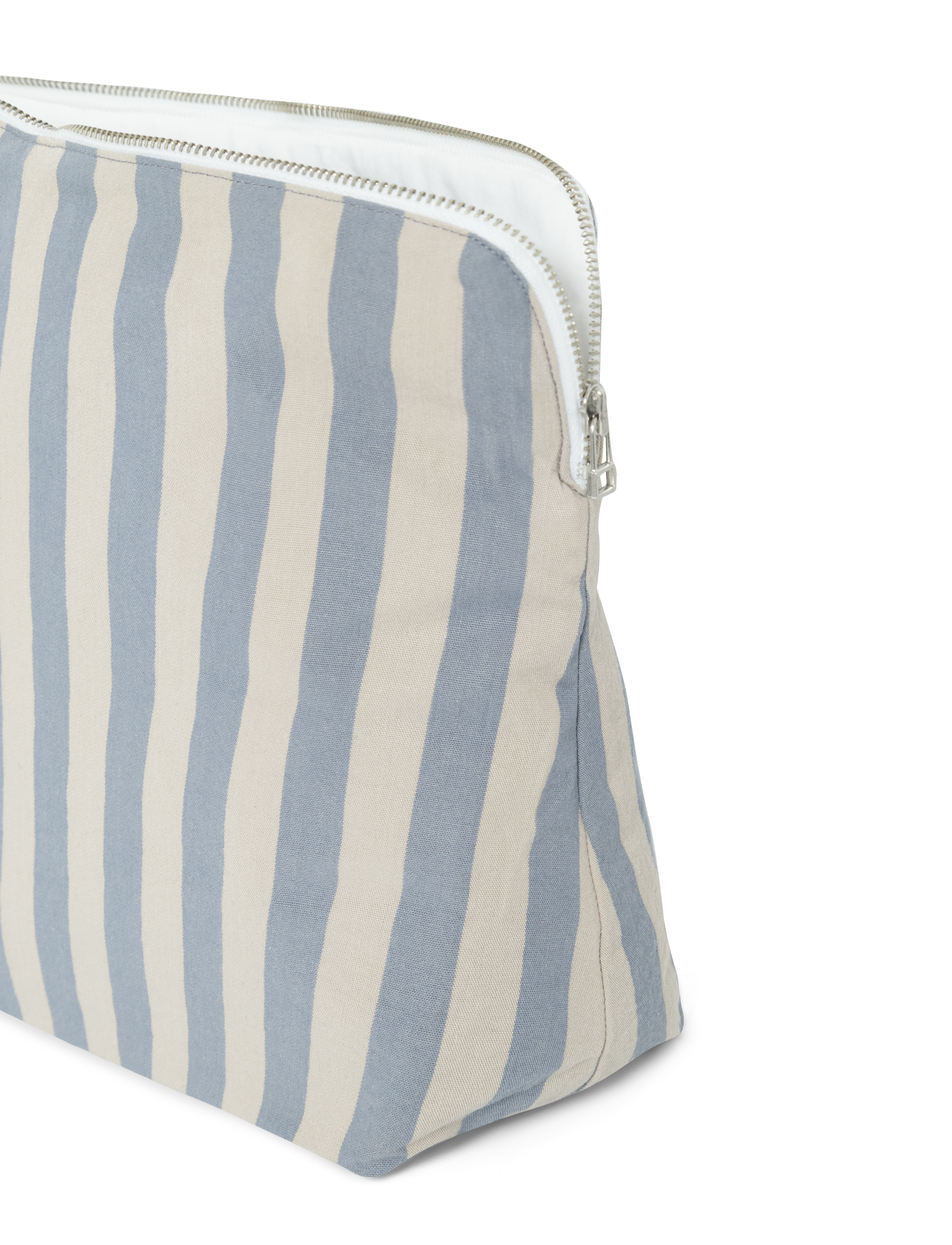 Celia toilettaske - Pale Blue Stripe