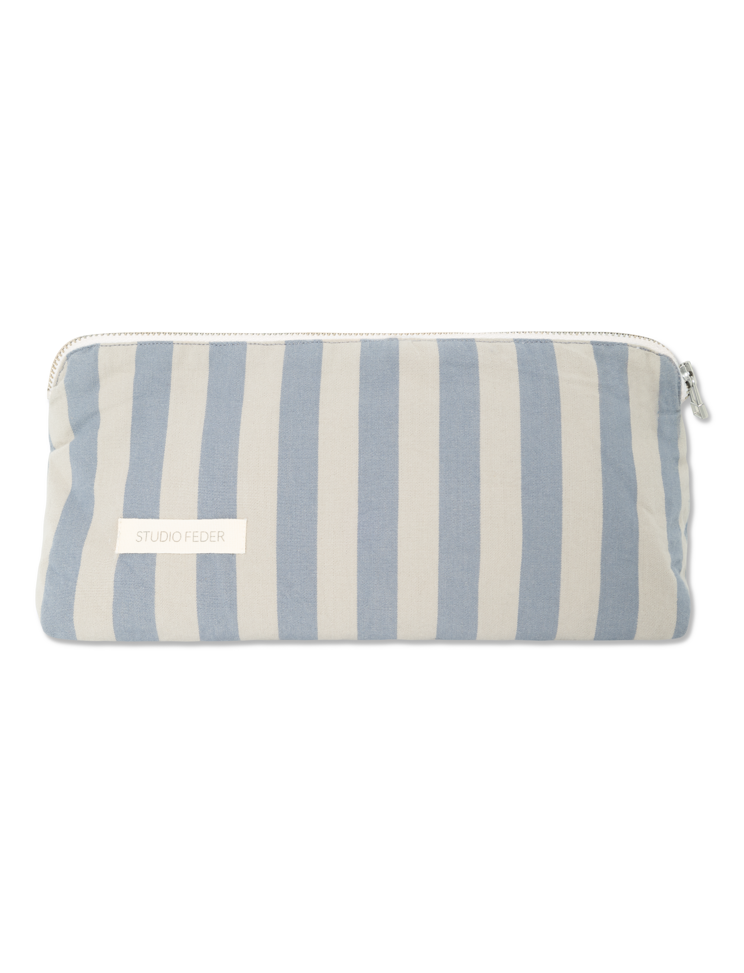 Celia Mini toilettaske - Pale Blue Stripe