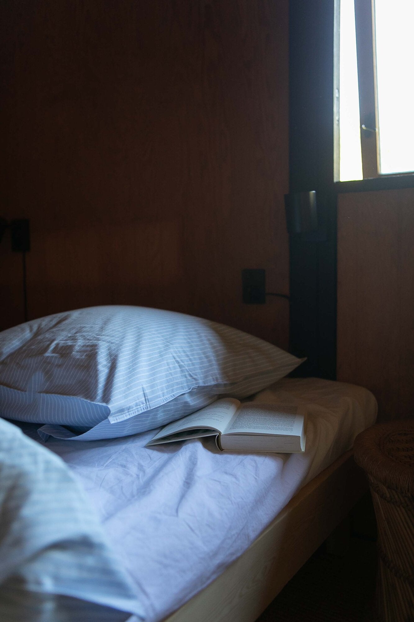 Percale sengesæt - Mattress Stripe