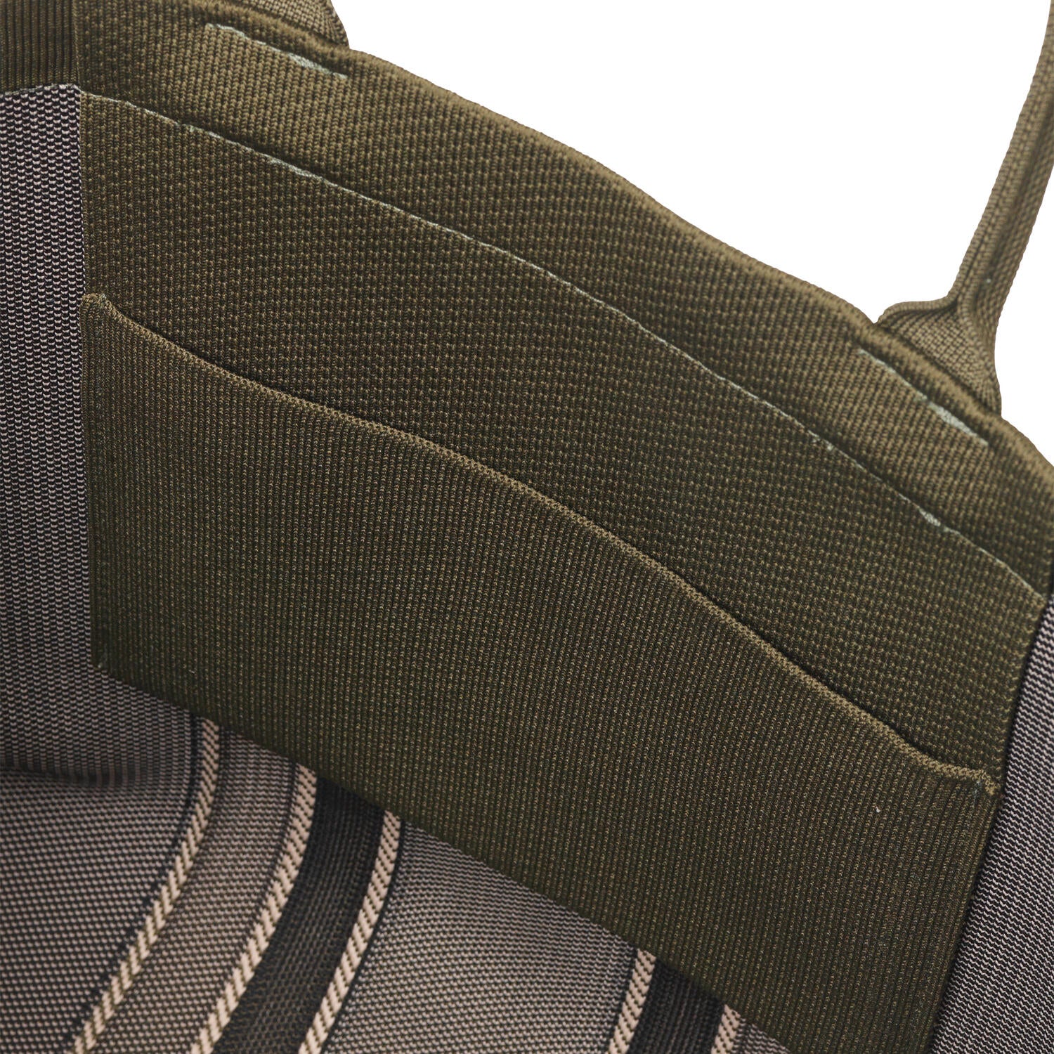 Lovely Knit shopper - Dark Olive