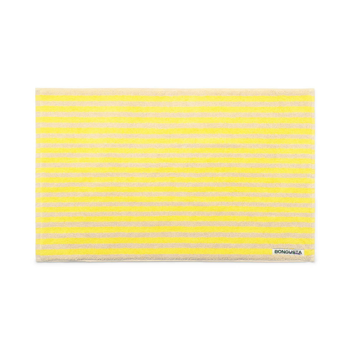 Naram bademåtte - Pristine & Neon Yellow