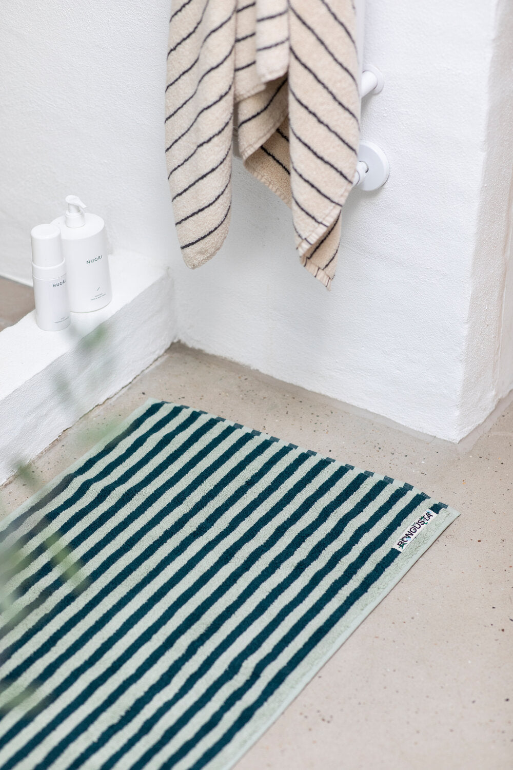 Naram bademåtte - Sea Foam & Deep Teal