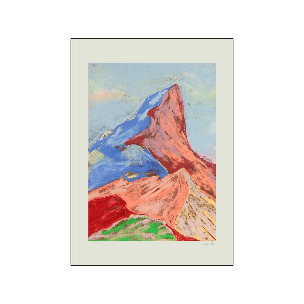 Ridge IV plakat, mønstret - 50x70 cm