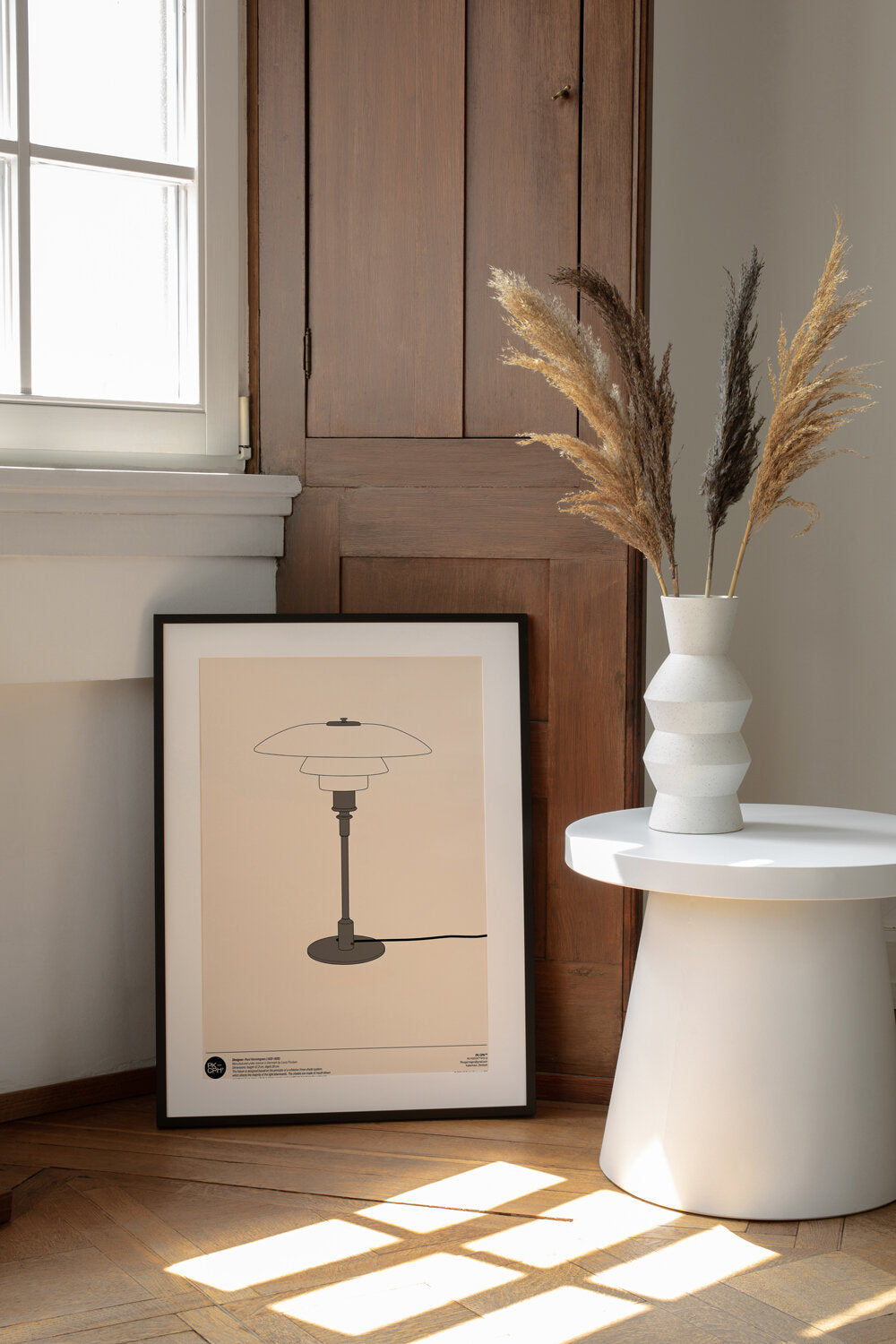 Pk Poster plakat, beige - 50x70 cm