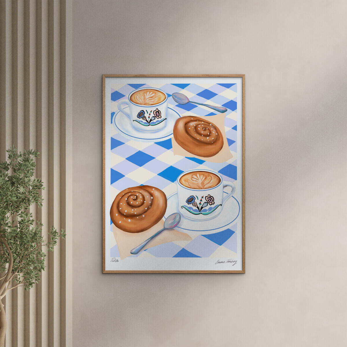 Emma Forsberg Fika plakat - A5