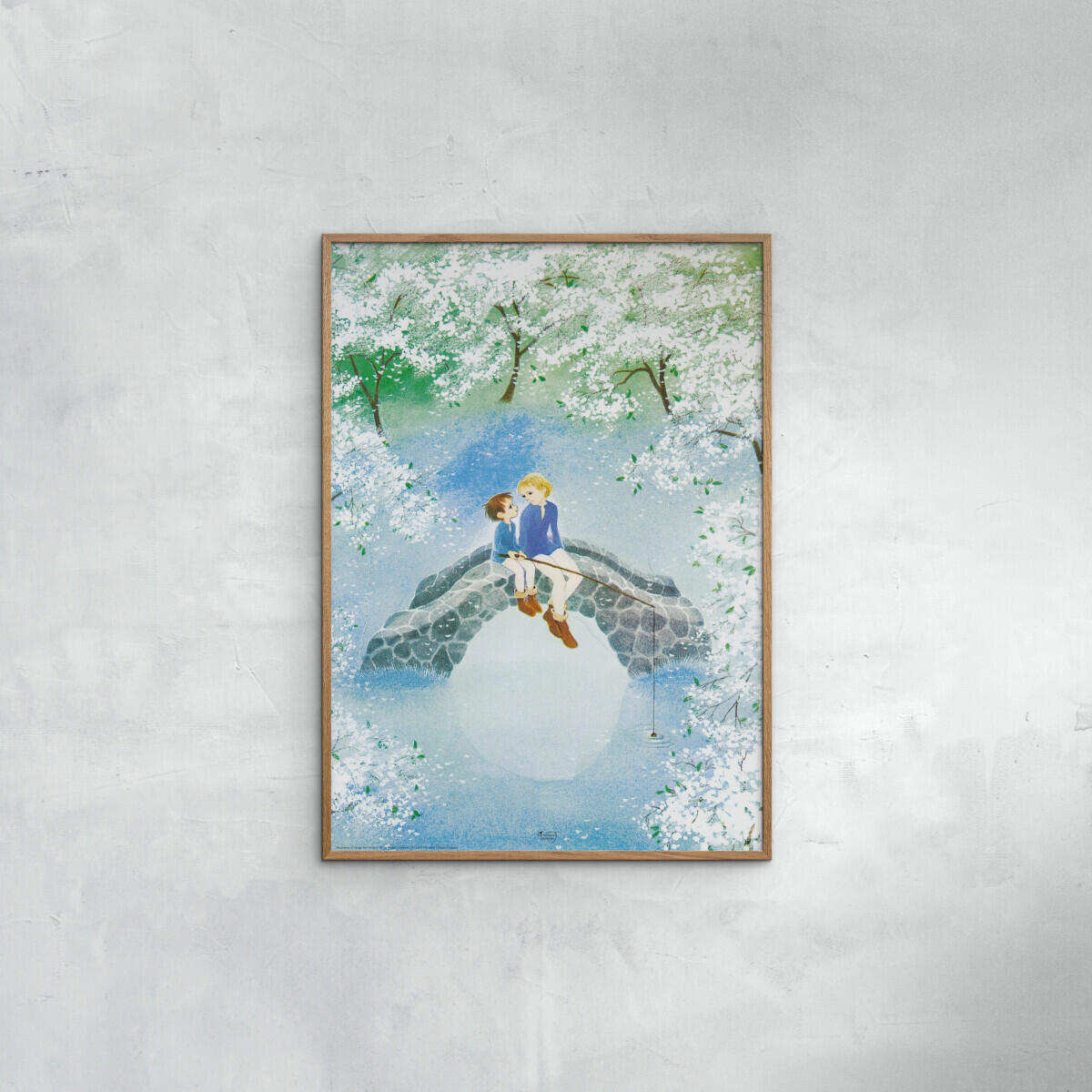 Fishing The Borthers Lionheart plakat - A5