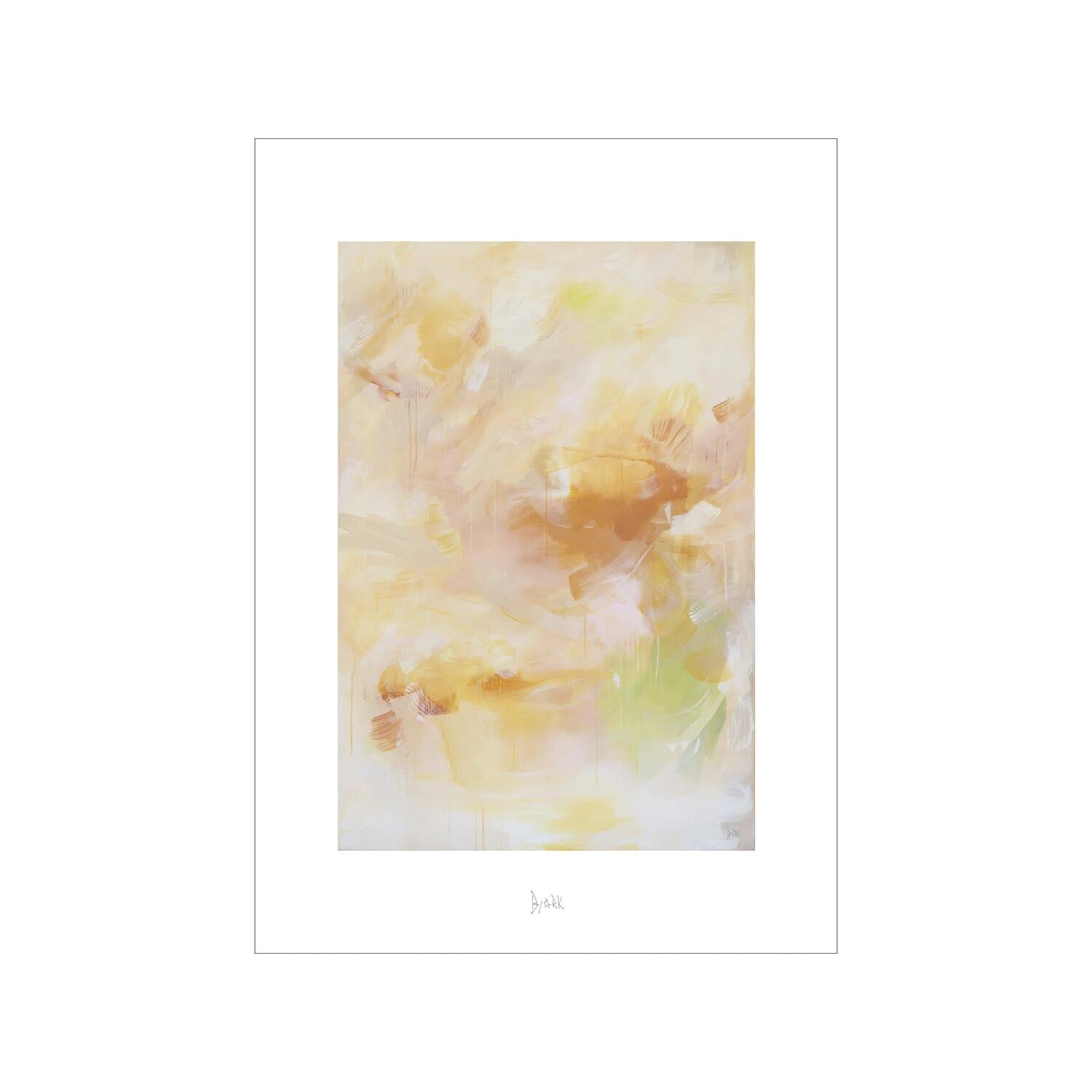 By Bjørk Studio Meditation plakat