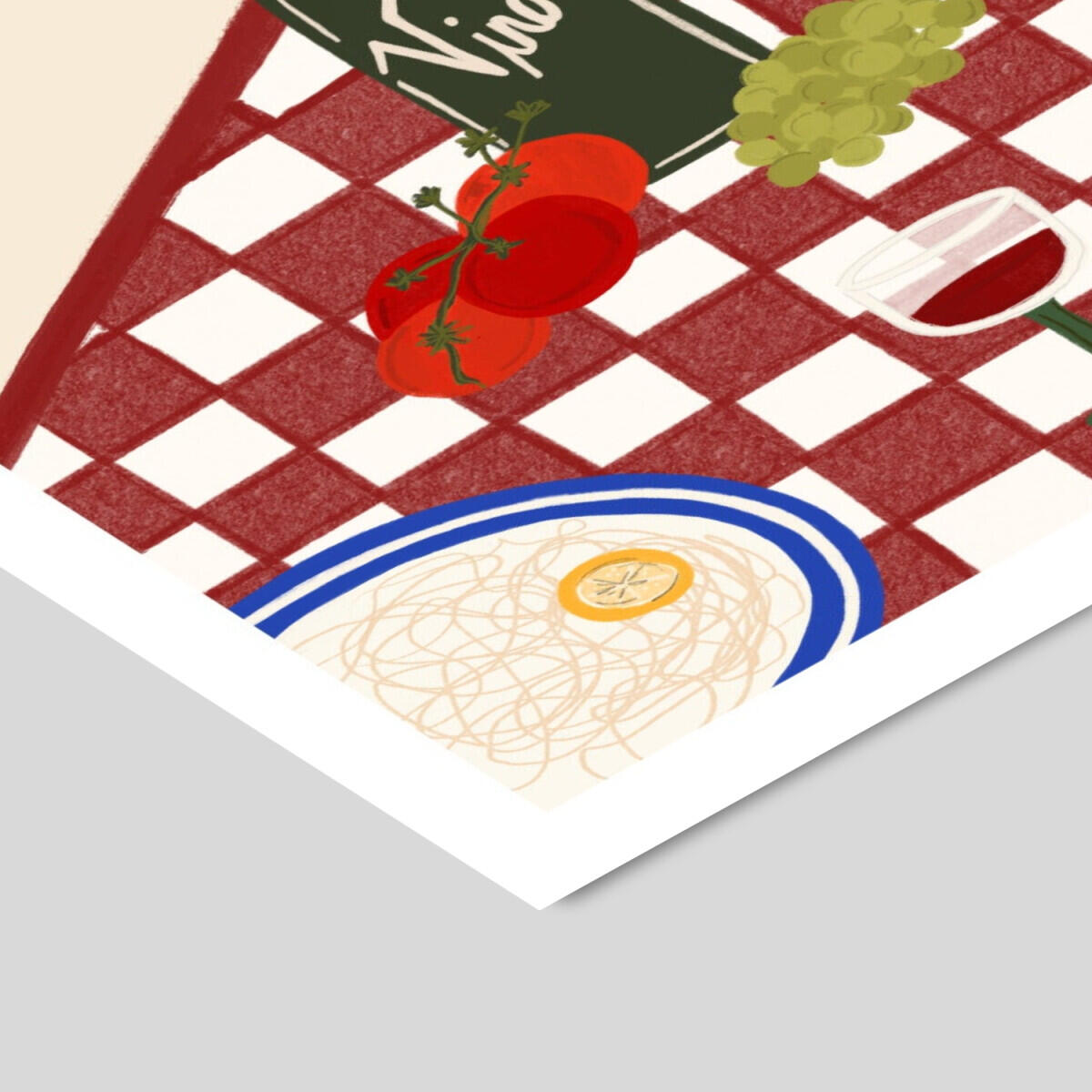 Engberg Studio Italian Dinner plakat - 30x40 cm