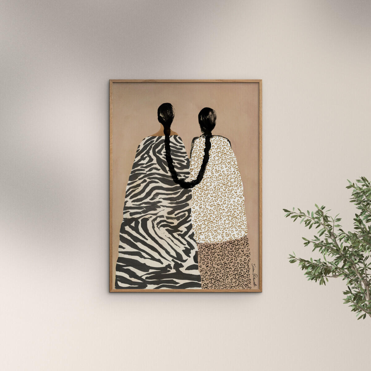 Sissan Richardt United plakat - 50x70 cm