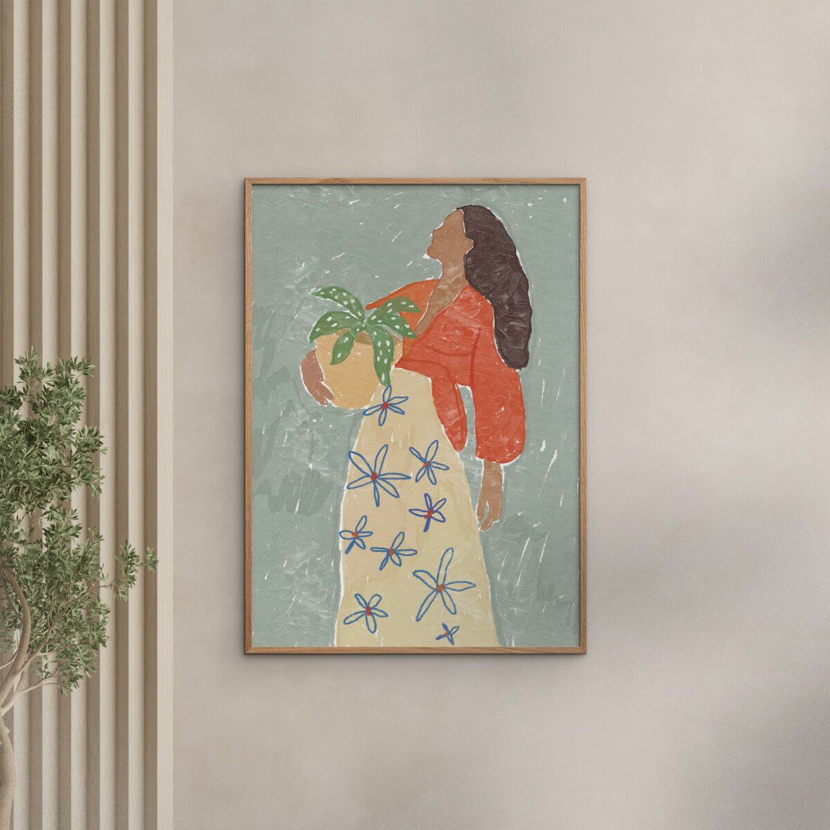 Treechild Plant Love plakat - A3