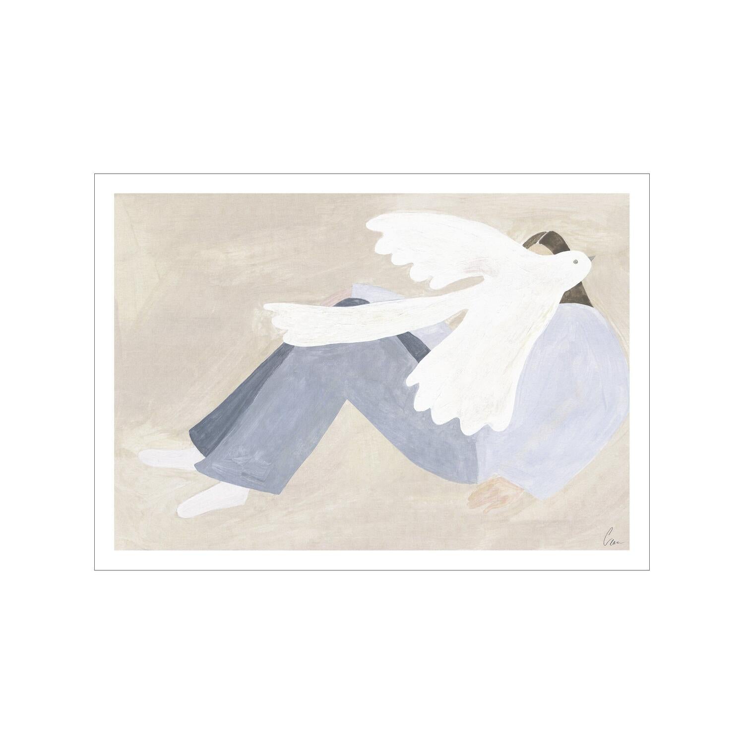 The Poster Club x Clara Schicketanz Bright Bird plakat - 50x70 cm.