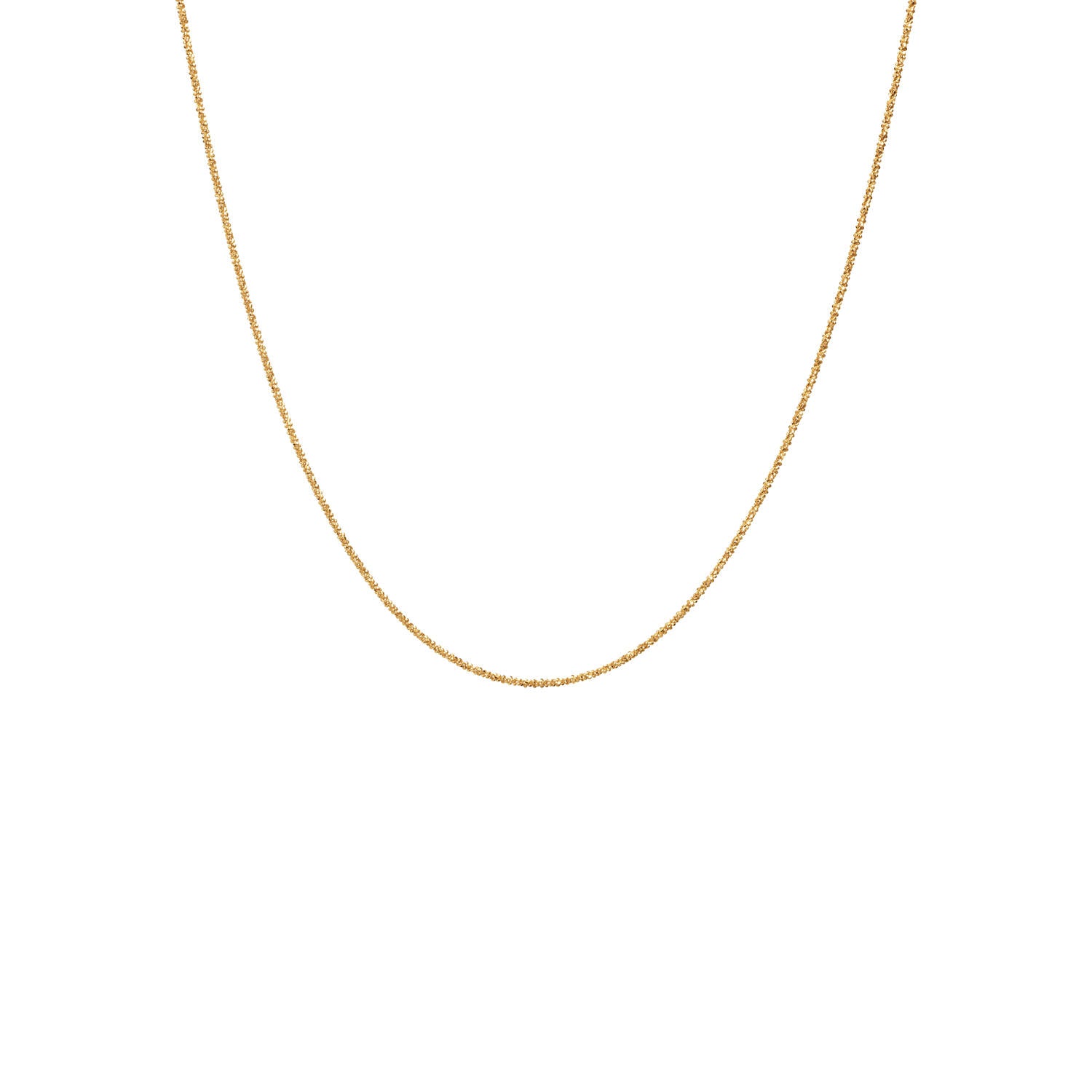 Million Dots halskæde - forgyldt