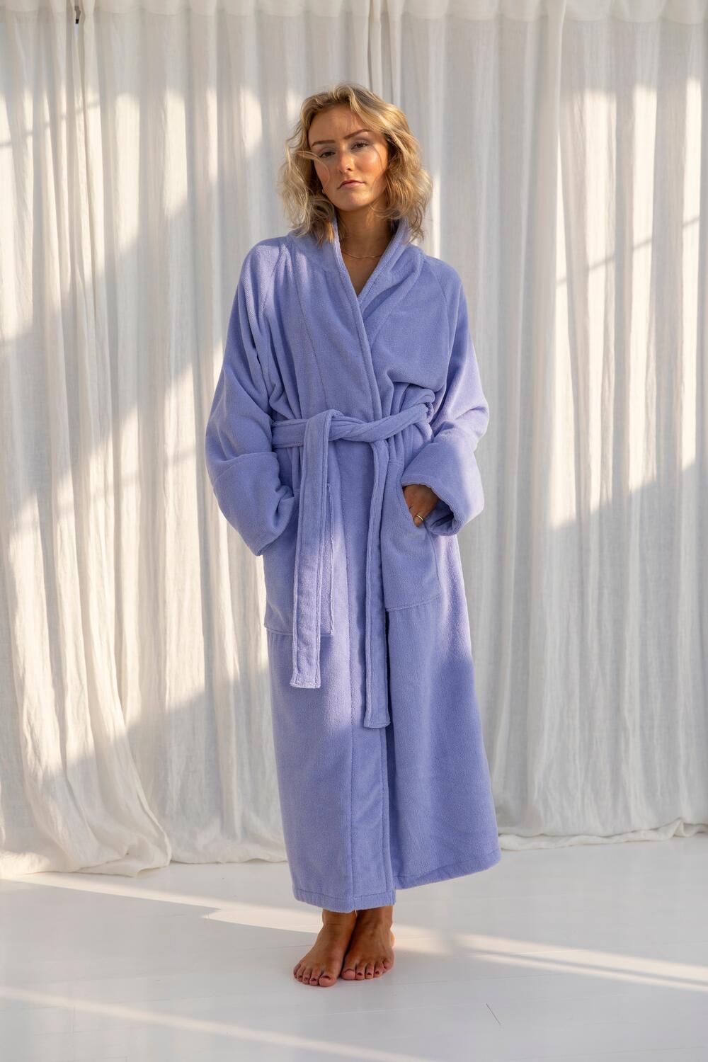 Naram badekåbe - Lavender Blue