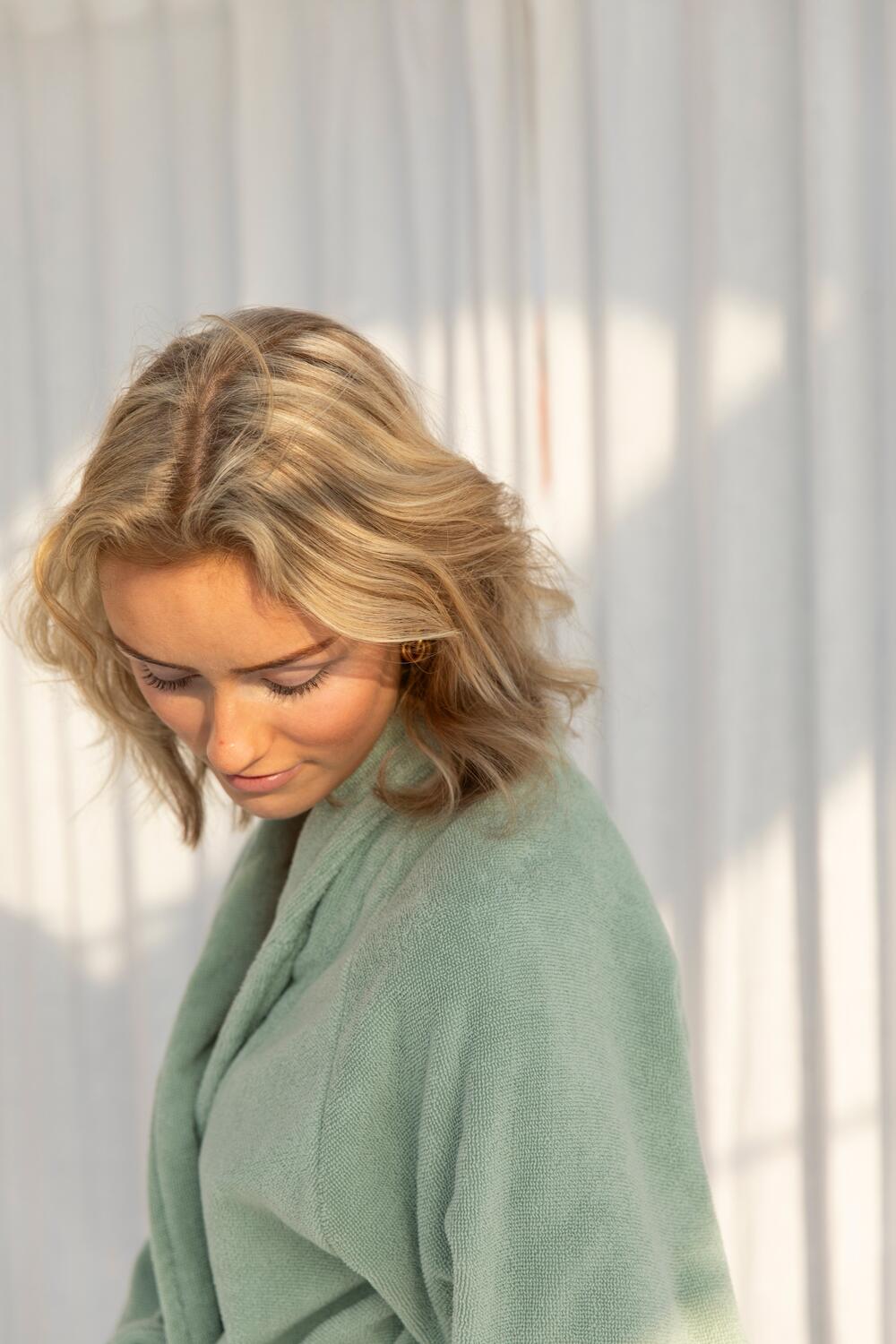 Naram badekåbe - Silver Sage