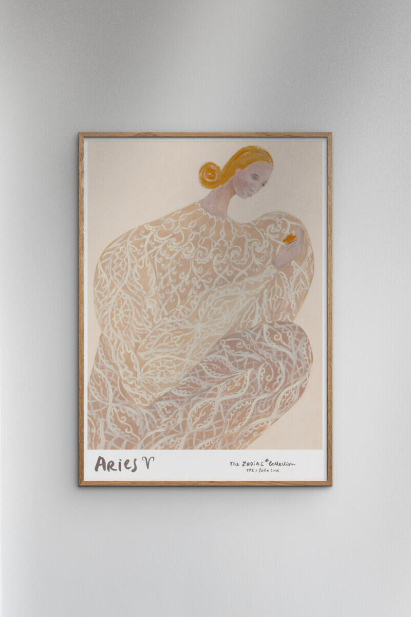 The Poster Club x Sofia Lind Aries plakat - 30x40 cm