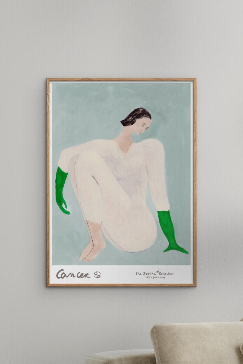 The Poster Club x Sofia Lind Cancer plakat - 30x40 cm