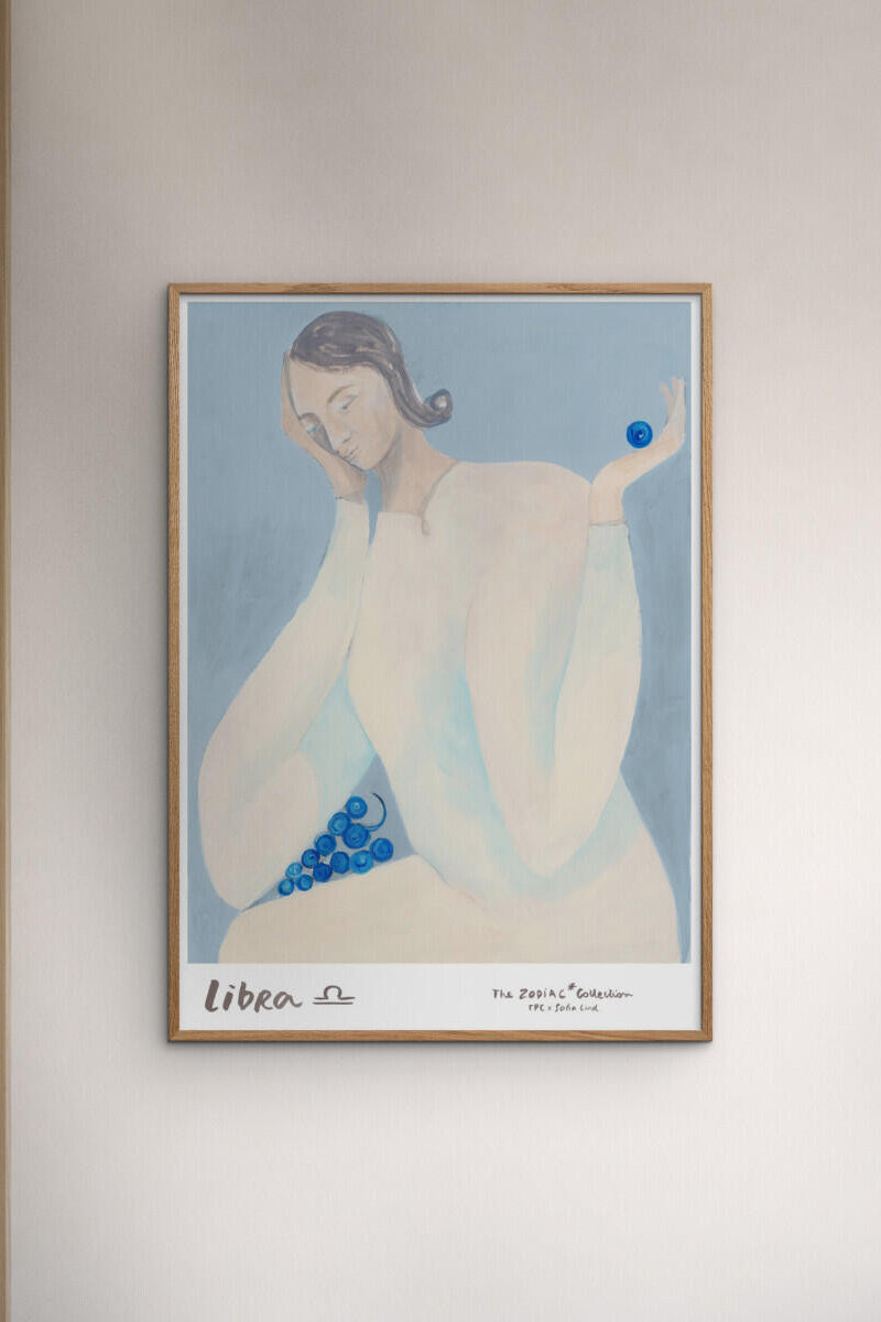 The Poster Club x Sofia Lind Libra plakat - 30x40 cm