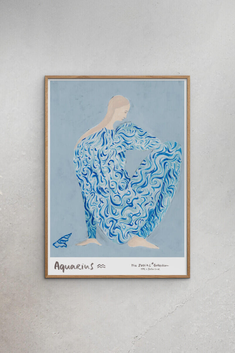The Poster Club x Sofia Lind Aquarius plakat - 30x40 cm