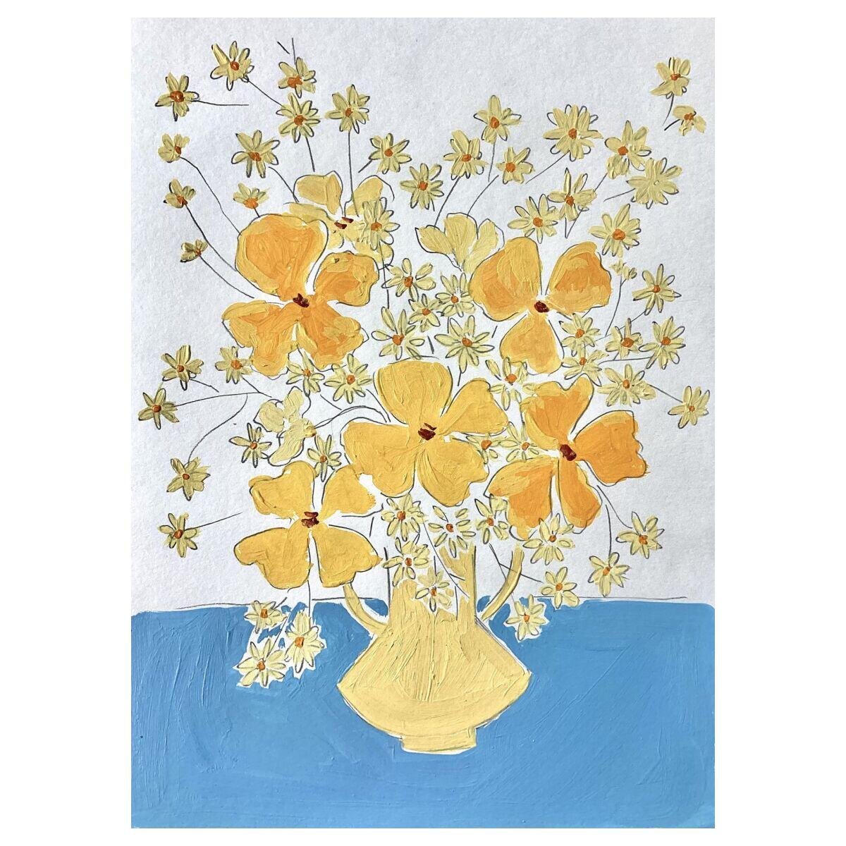 Yellow plakat - A4