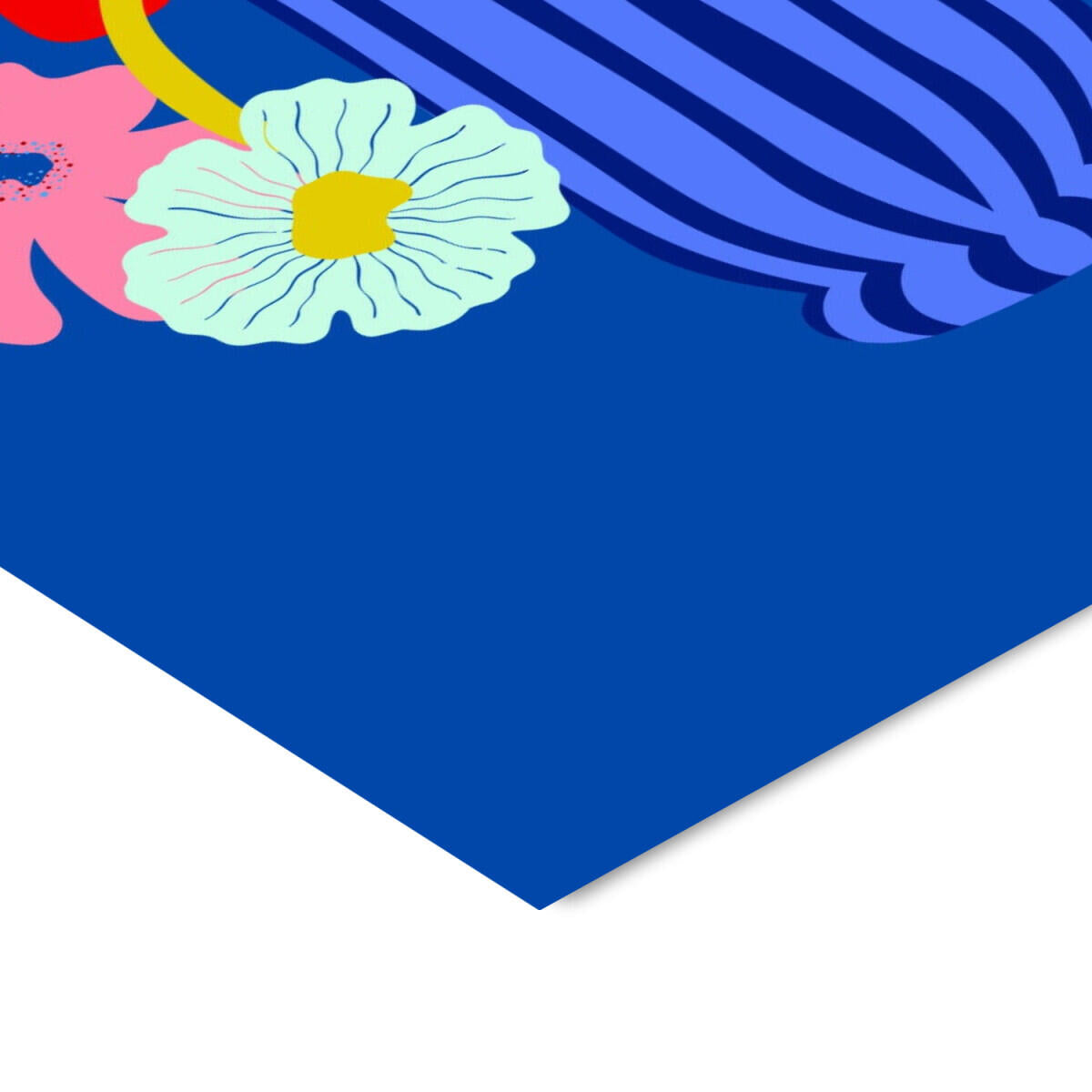FAAD Iconic Vibrant Blue plakat