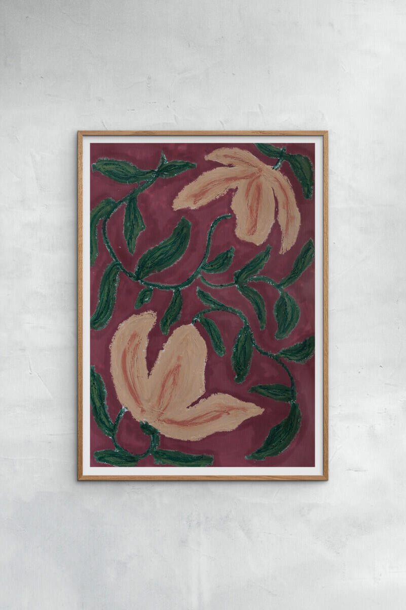 Camilla Bergqvist Garden Study No. 06 plakat - 50x70 cm