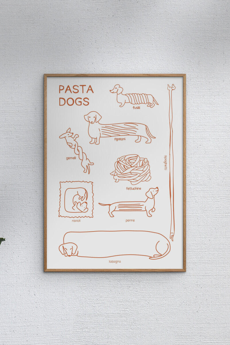 A Bit of Everyday Pasta Dogs plakat
