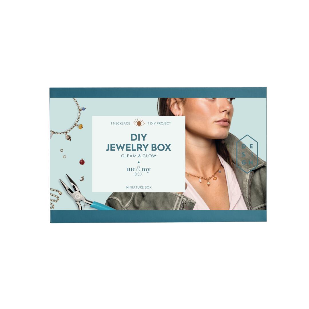 Gleam & Glow DIY smykkebox - forgyldt