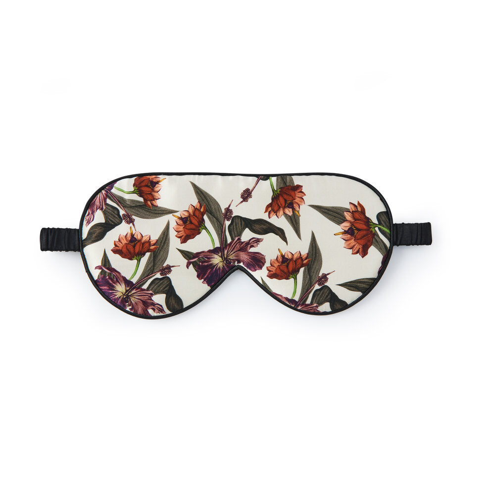 Silke Sovemaske - Creme Hibiscus