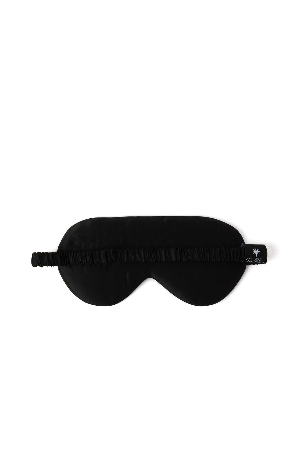 Mokka Strip sovemaske - Black, cream, mocca stripes