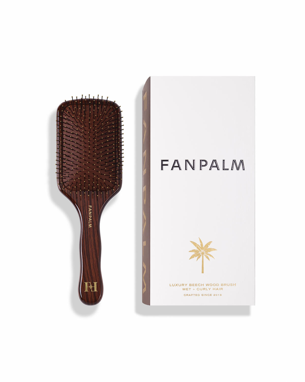 Wet+Curly hårbørste - Glossy Brown