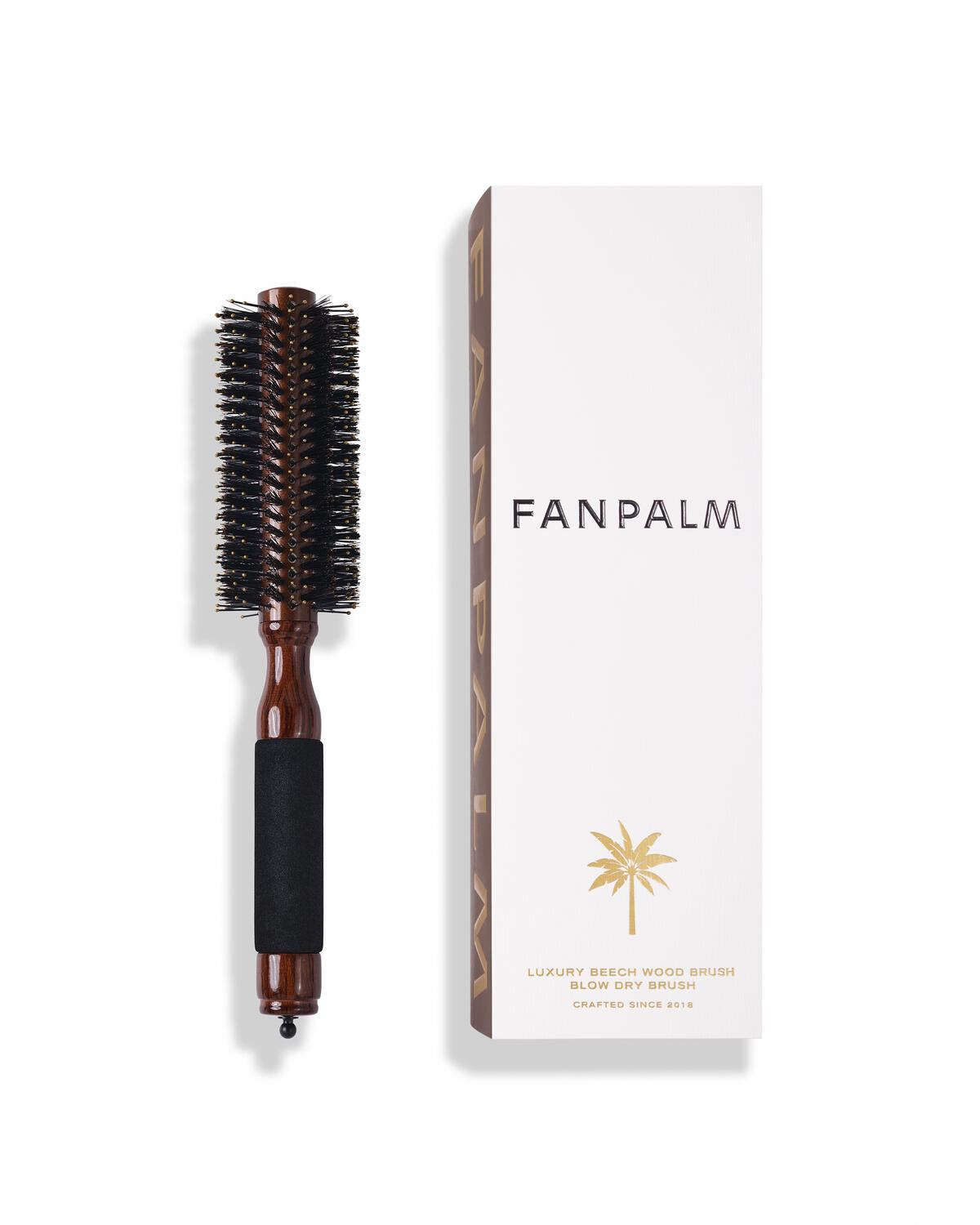 Blow Dry rundbørste - Glossy Brown
