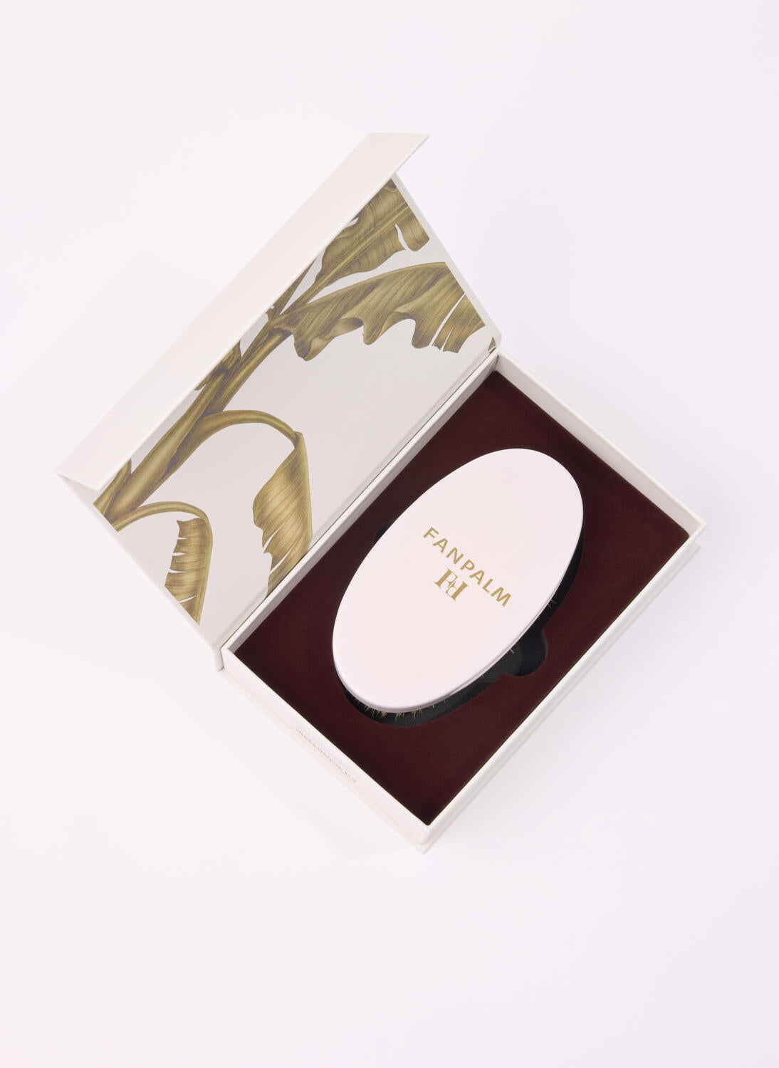 Tørbørste, normal hud - Glossy White