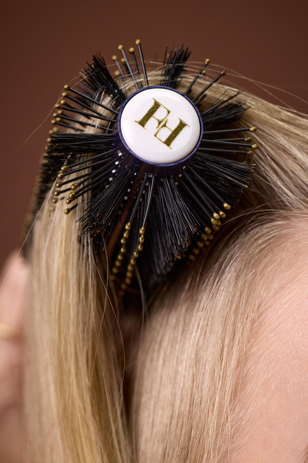 Blow Dry rundbørste - Glossy White