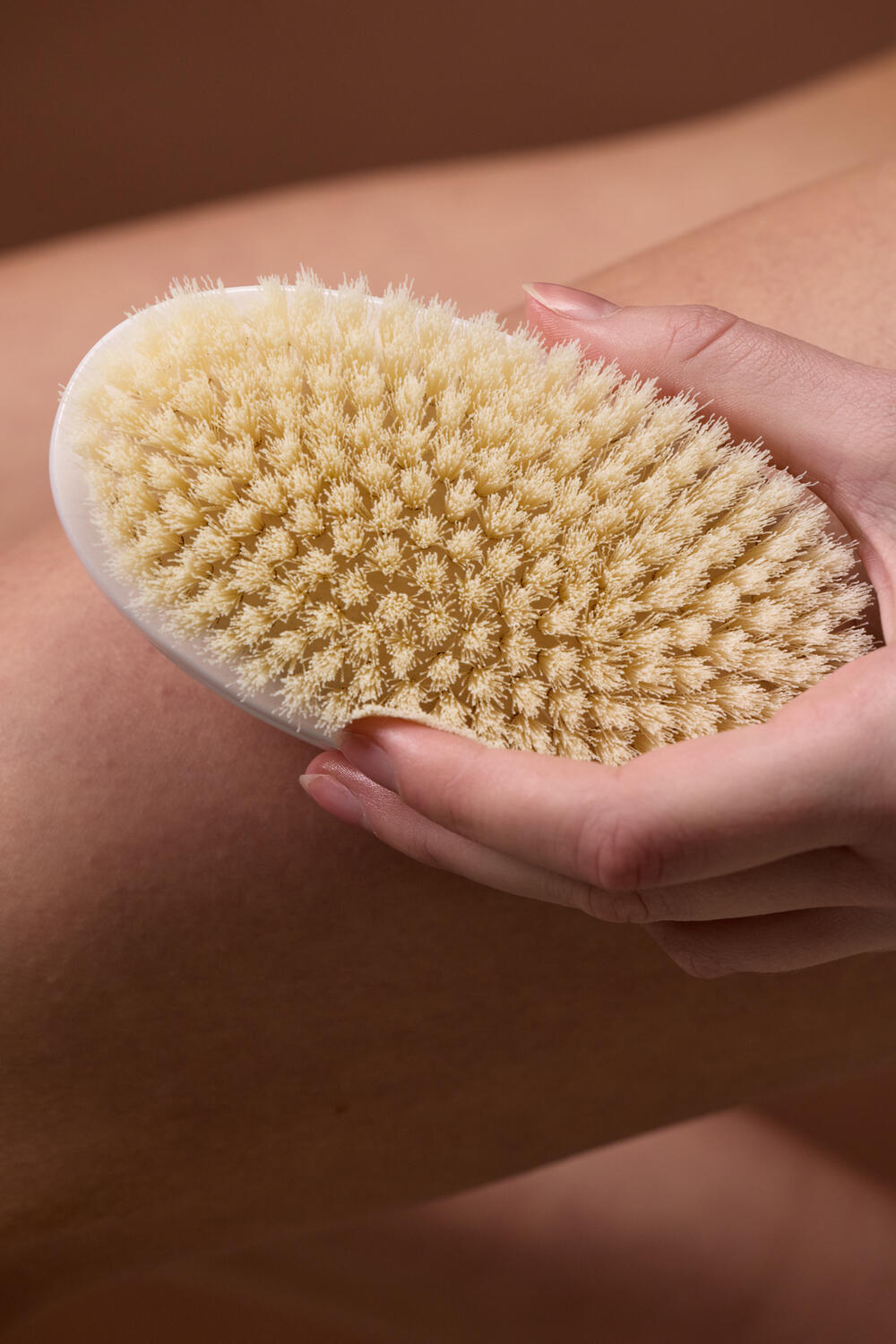 Tørbørste, normal hud - Glossy White