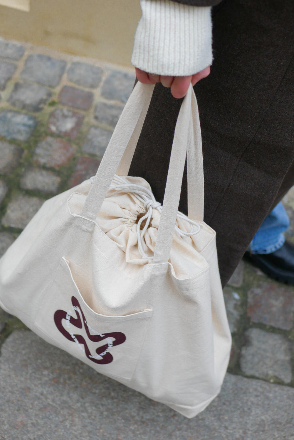 Signature shopper - Brown Swirl