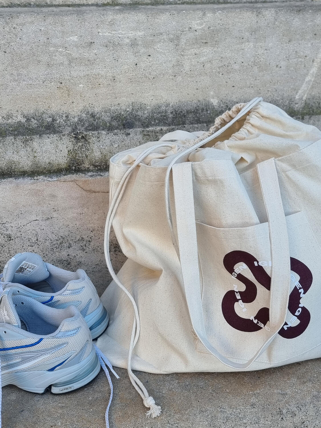 Signature shopper - Brown Swirl