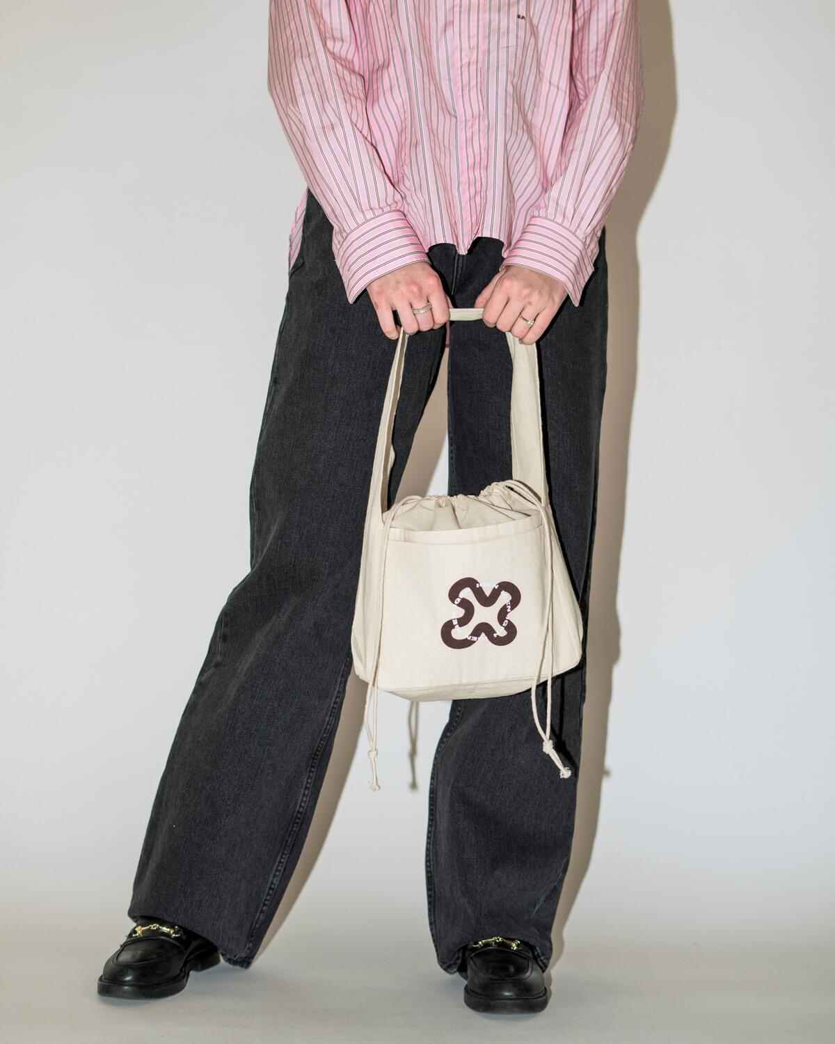 Mini shopper - brun