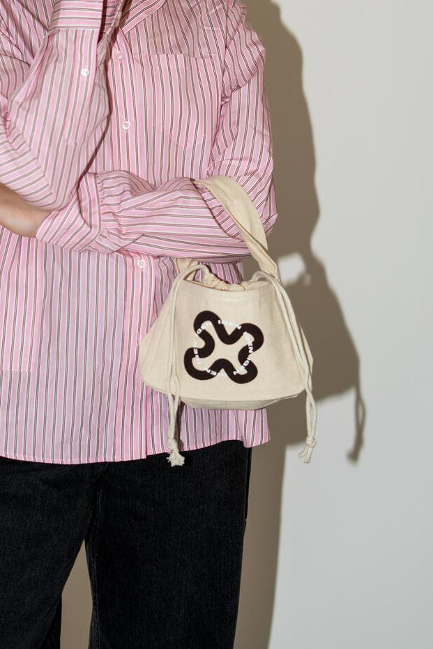 Micro shopper - brun
