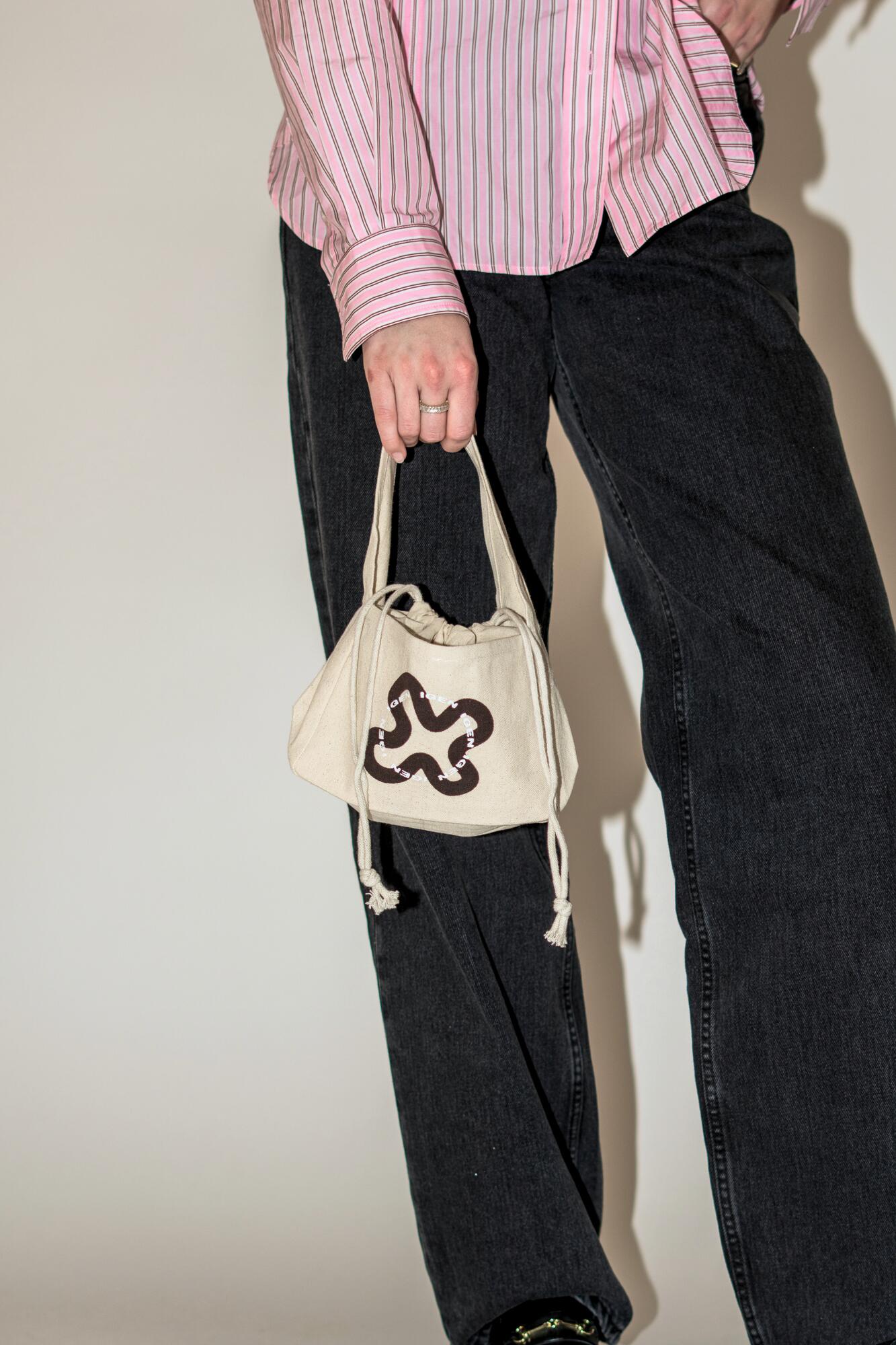 Micro shopper - brun