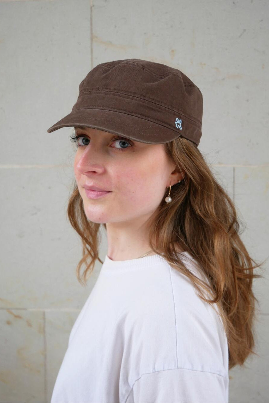 Cadet kasket - brun