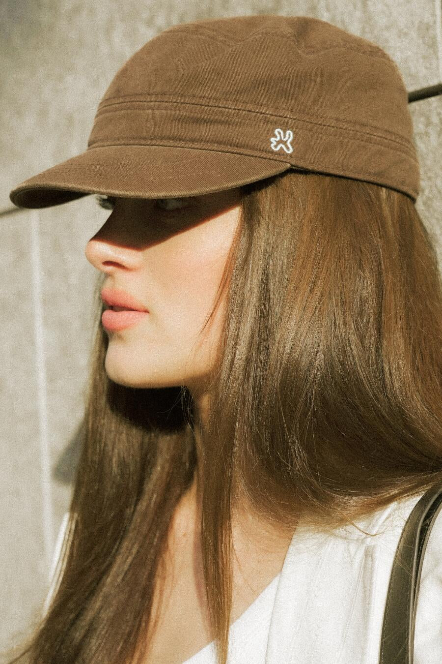 Cadet kasket - brun
