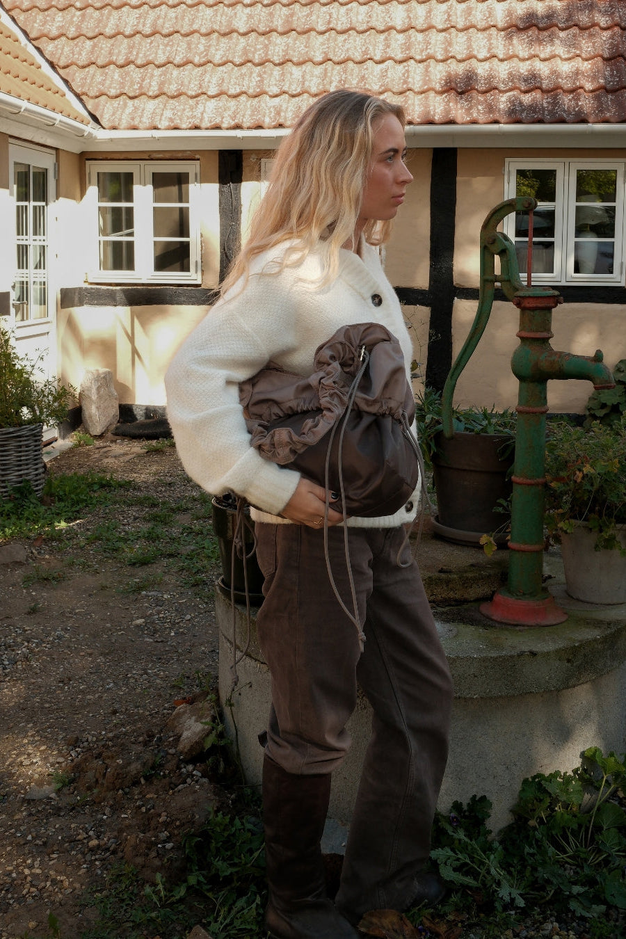 Shield Midi shopper – grå
