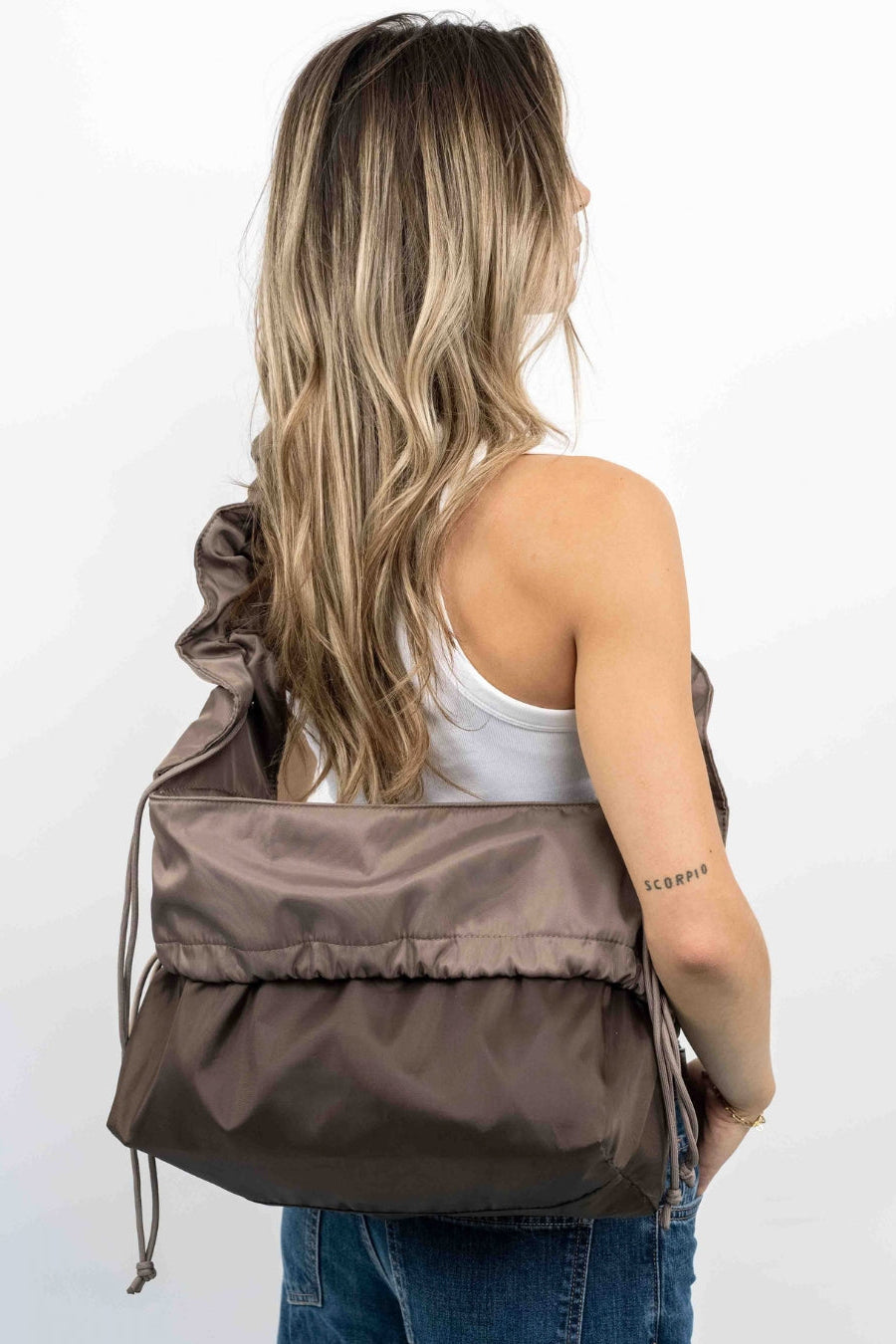 Shield Midi shopper – grå