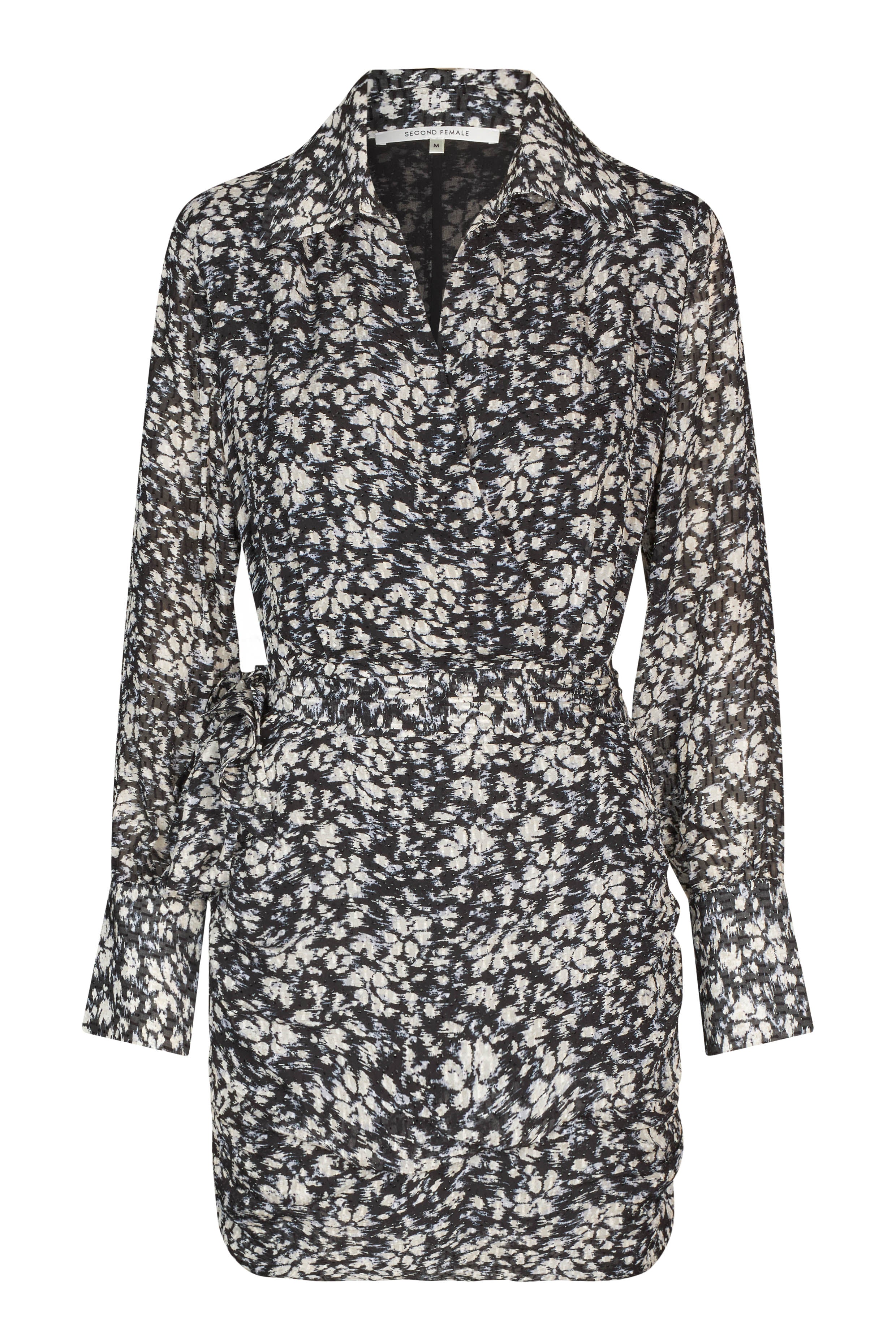 Scratch mini kjole - sort