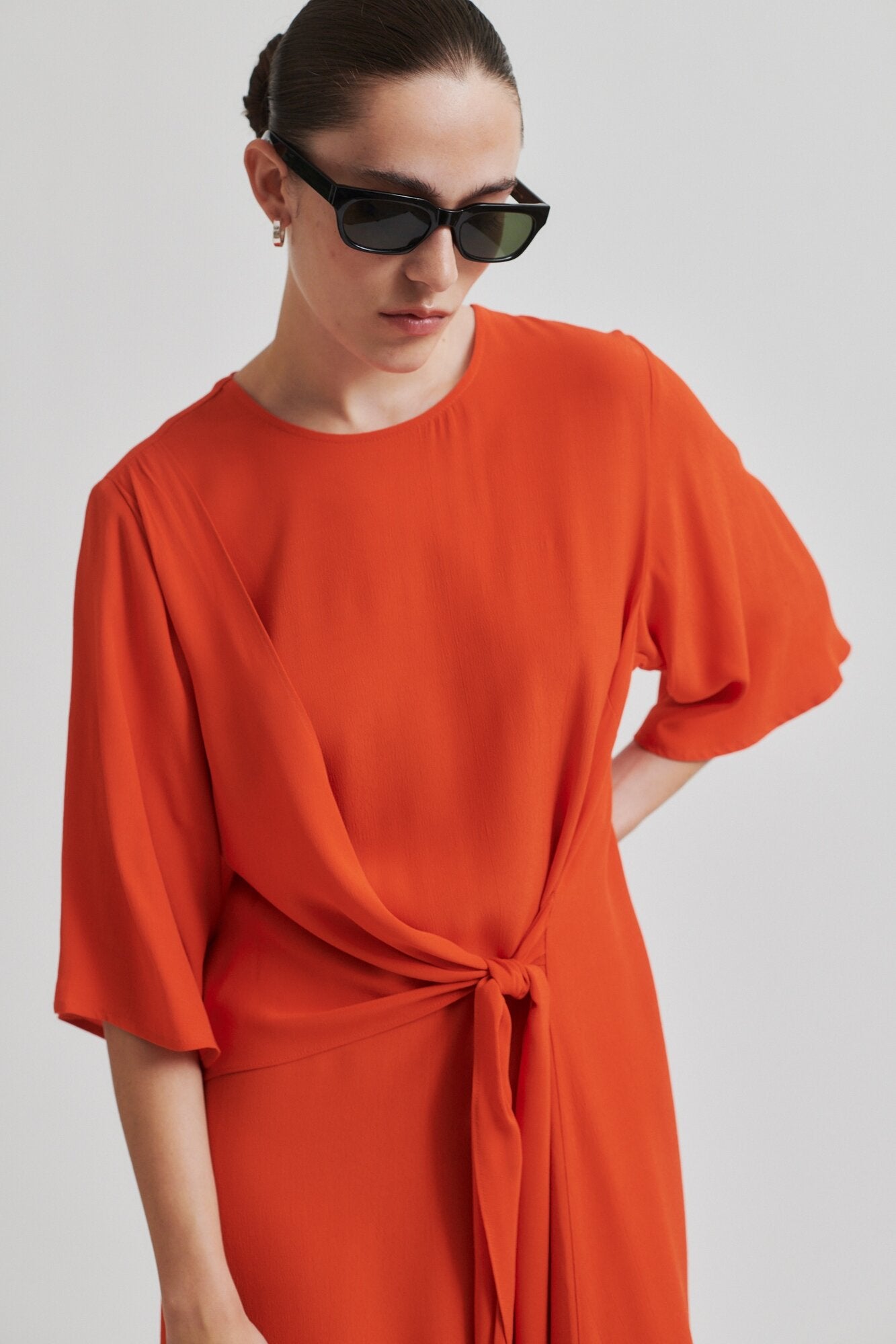 Elvas midi kjole - Poinciana