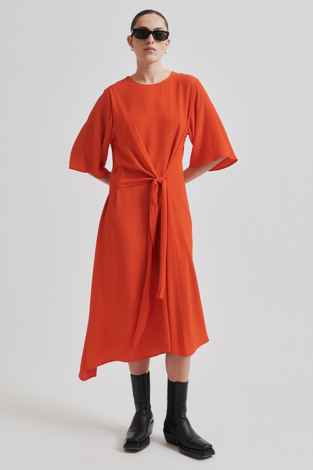 Elvas midi kjole - Poinciana